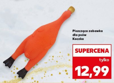 Piszcząca zabawka dla psów Kaczka promocja w Kaufland