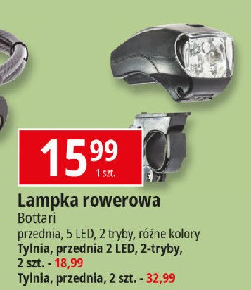 Lampka rowerowa Bottari promocja