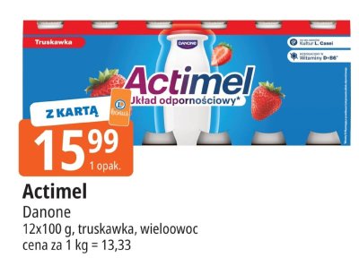 Actimel Danone promocja w Leclerc
