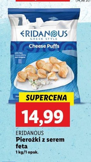 Piero偶ki z nadzieniem feta Eridanous promocja