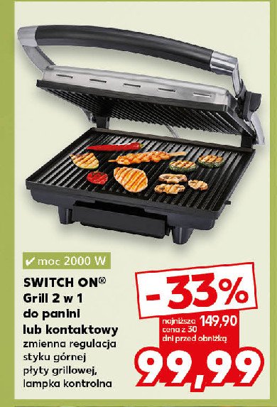 Grill do kanapek a3 Switch on promocja