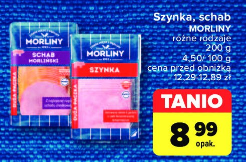 Szynka konserwowa Morliny promocja