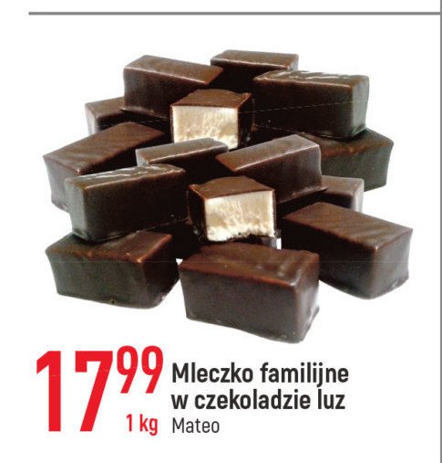 Mleczko familijne w czekoladzie MATEO (STARACHOWICE) promocja