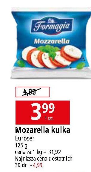 Mozzarella Formagia promocja