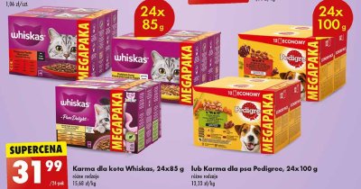 Karma dla psa z drobiem i warzywami Pedigree promocja