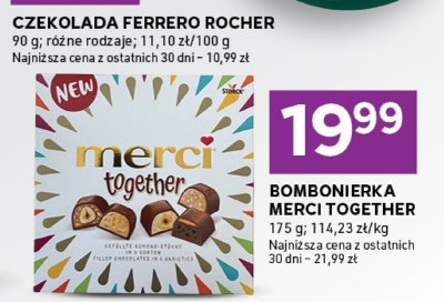 Bombonierka Merci Together promocja w Stokrotka