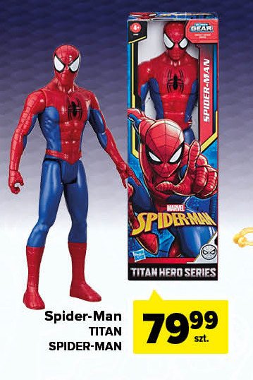 Figurka spider-man titan hero Hasbro promocja