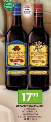 Grzaniec Galicyjski 6 rodzajów 0.0%-13.5% promocja w Twój Market