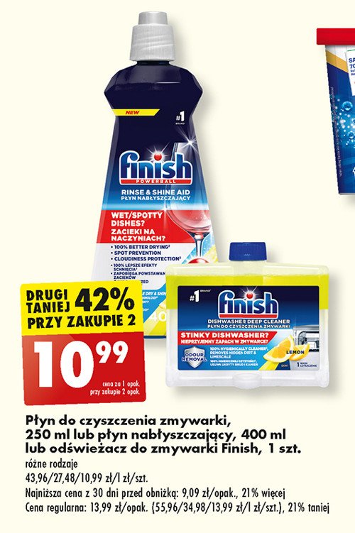 Odświeżacz do zmywarek odor stop Finish odświeżacz promocja