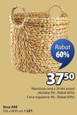 Kosz ARE Ś35 x W25 cm 1 SZT. promocja w Jysk