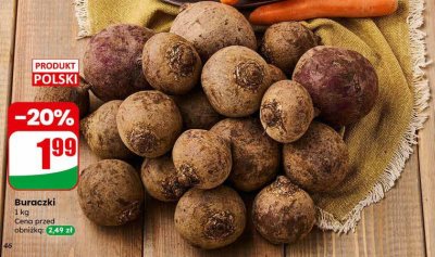 Buraczki promocja w Dino