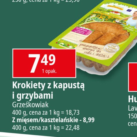 Krokiety z kapustą i grzybami Grześkowiak promocja