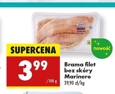 Brama filet bez skóry Marinero promocja w Biedronka