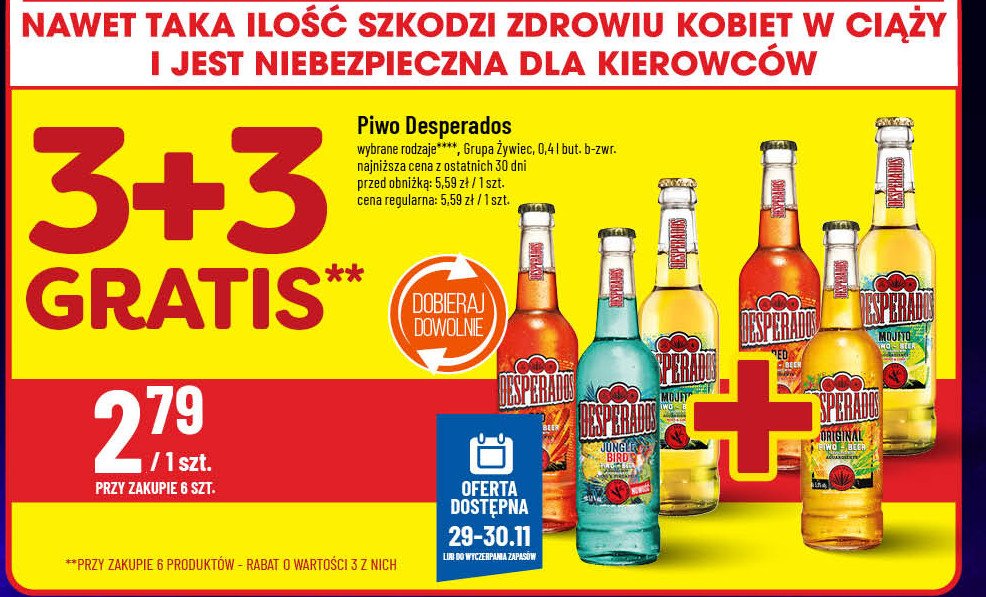 Piwo Desperados jungle bird promocja