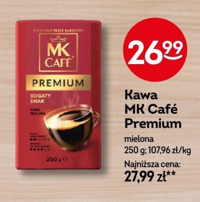 Kawa MK Café Premium mielona promocja w Żabka