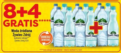 Woda źródlana Żywiec Zdrój niegazowana promocja w POLOmarket