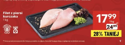 Filet z piersi kurczaka promocja w Delikatesy Centrum