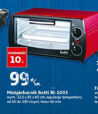 Minipiekarnik jk-1003 czerwony Botti electronic promocja