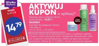 Kosmetyki GLOSSLY do pielęgnacji włosów, 150-400 ml promocja w Super-Pharm