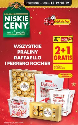 Praliny Raffaello promocja w Biedronka