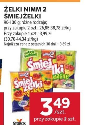 Żelki Nimm 2 Śmiejżelki promocja w Stokrotka