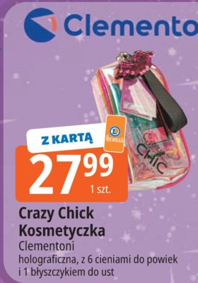 Crazy Chick Kosmetyczka promocja w Leclerc