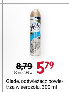Odświeżacz powietrza fresh cotton Glade by brise promocja