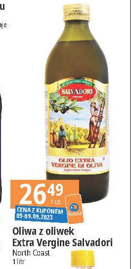 Oliwa ekstra vergine Salvadori promocja