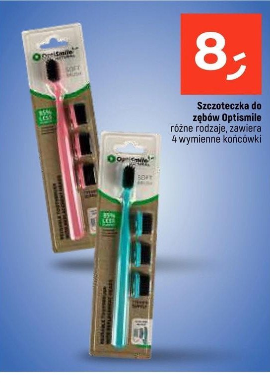 Szczoteczka do zębów soft Optismile promocja w Dealz