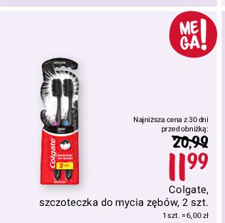 Szczoteczka do zębów charcoal medium Colgate 360 promocja