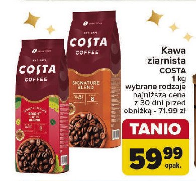 Kawa Costa coffee the bright blend promocja w Carrefour