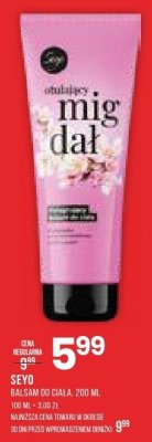 Balsam do ciała SYOSS MIGDAŁ promocja w Drogerie Natura