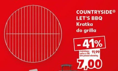 Kratka do grilla K-classic countryside promocja w Kaufland