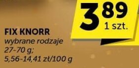 Fix Knorr promocja w Groszek