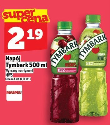 Napój Tymbark 500ml promocja w TOPAZ