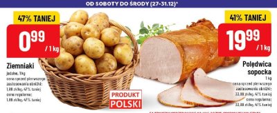 Ziemniaki jadalne promocja w POLOmarket