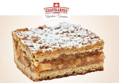 Ciasto szarlotka promocja w TOPAZ