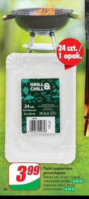 Grill jednorazowy Grill & chill promocja