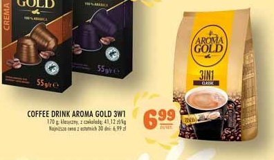 Kawa Aroma gold 3w1 classic promocja