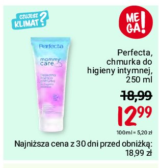 Delikatna myjąca chmurka do higieny intymnej Perfecta mommy care promocja