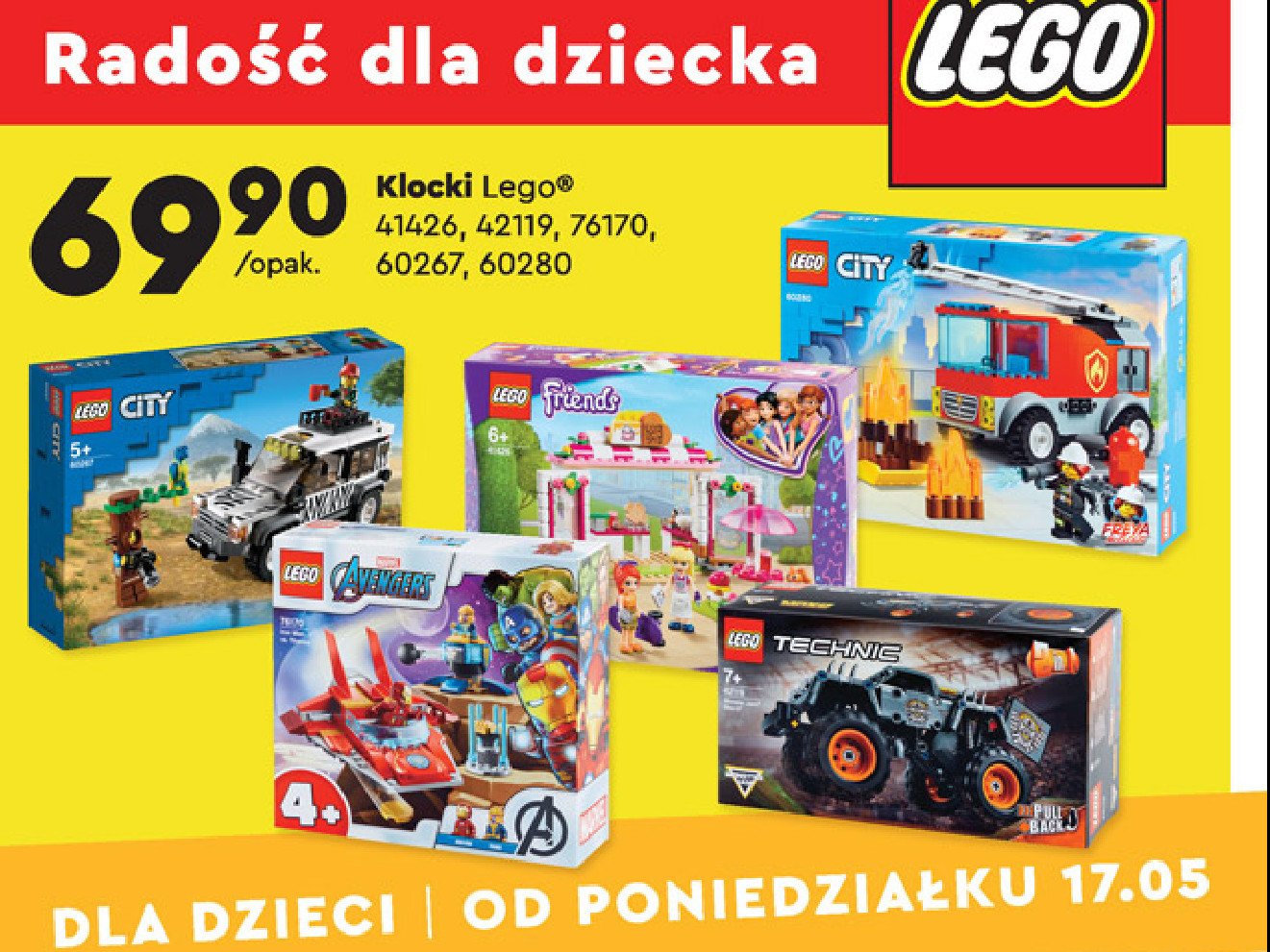 Klocki 76170 Lego marvel avengers promocja