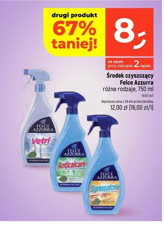 Okdamieniecz w sprayu Felce azzurra promocja