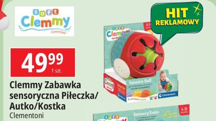 Piłeczka clemmy Clementoni promocja