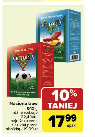 Trawa sportowa Victoria (ogrodowe) promocja