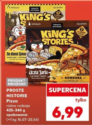 Proste historie pizza różne rodzaje promocja w Kaufland