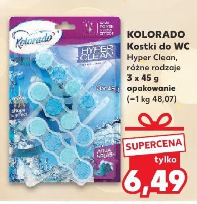 Kostki do WC Hyper Clean różne rodzaje promocja w Kaufland