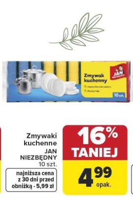 Zmywak kuchenny JAN NIEZBĘDNY promocja w Carrefour