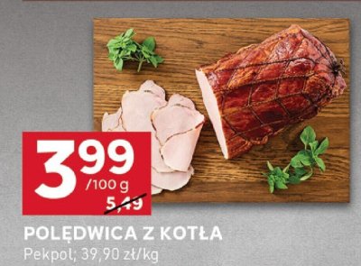 Polędwica z kotła Pekpol promocja w Stokrotka