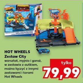 Zestaw miejski city Hot wheels promocja