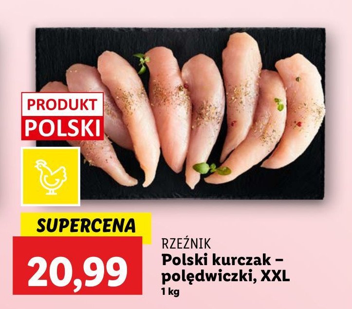 Polędwiczki z kurczaka Rzeźnik codzienna dostawa promocja w Biedronka